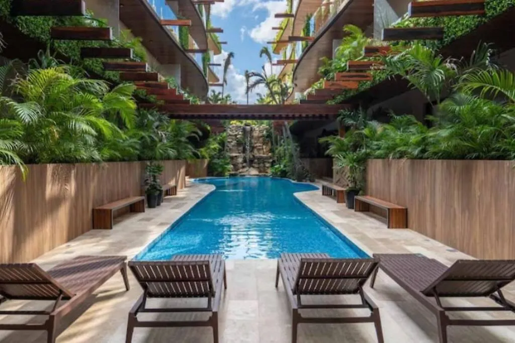 Prime Location And Comfort Wi-Fi Pool View Studio 112A Tulum Apartamento