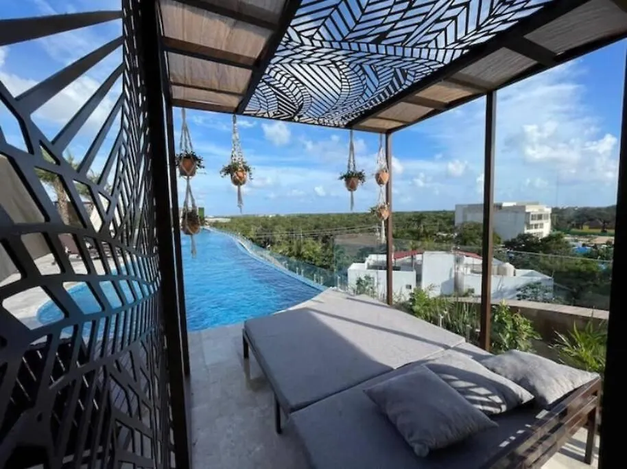Prime Location And Comfort Wi-Fi Pool View Studio 112A Tulum Apartamento